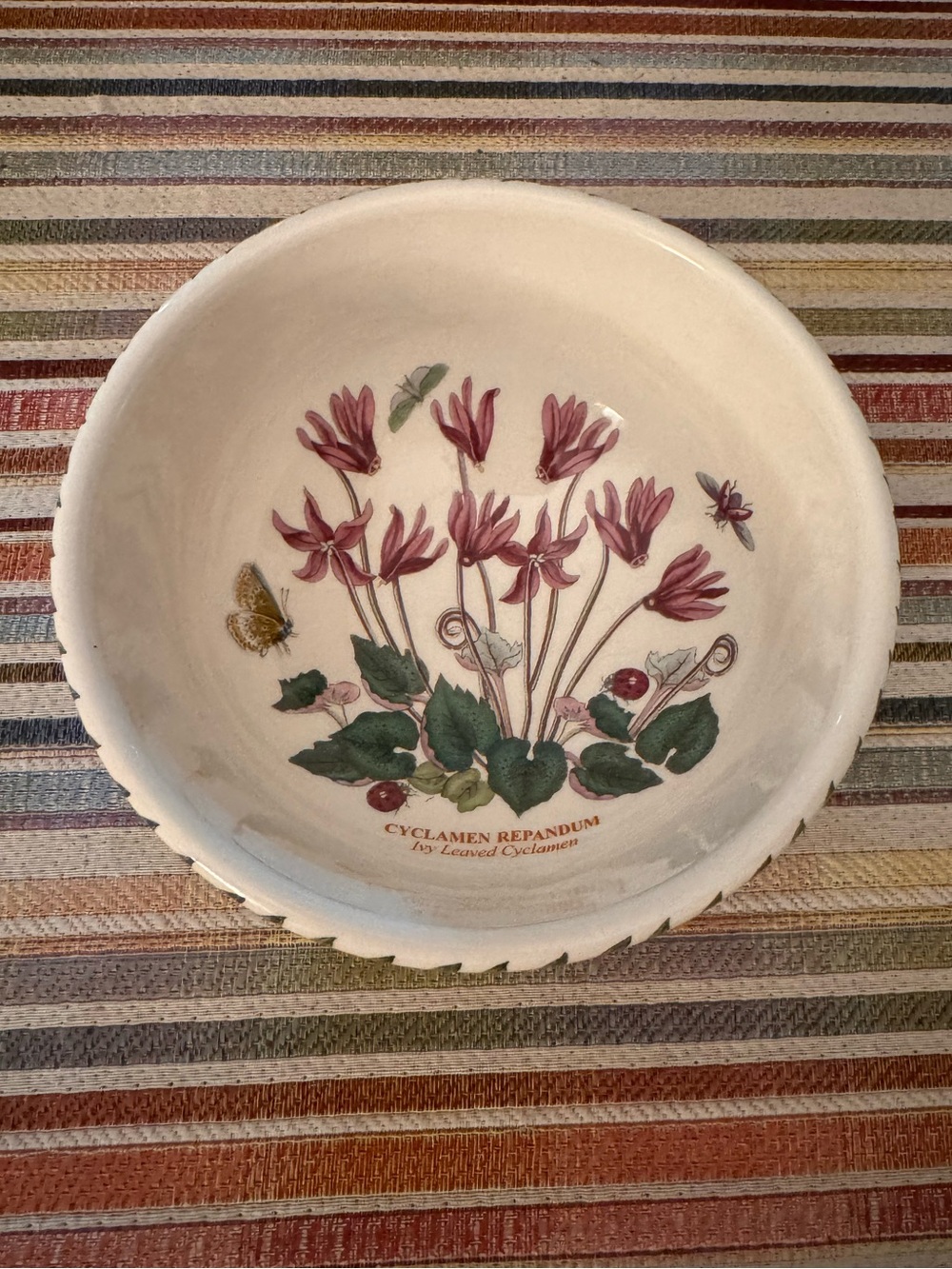 Portmeirion botanic garden cereal bowl, like new